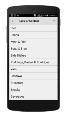 Nigerian Recipes android App screenshot 15