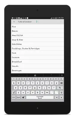 Nigerian Recipes android App screenshot 3